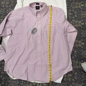 Arizona Iced Tea Authentic Button Down Shirt Employee Uniform Size XL Pink NWT